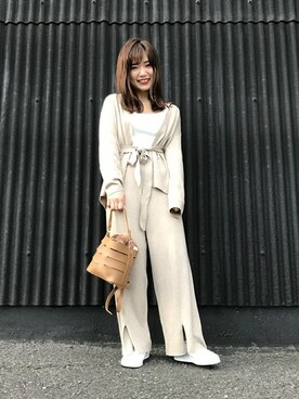 「3wayバッグ」｜jeansfactoryさん（レディース・156cm）の秋コーディネート