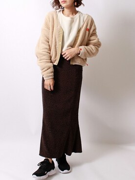 「UNIVERSAL OVERALL（ユニバーサルオーバーオール）のアイテム（その他アウター）」を使った、jeansfactoryさん（レディース・160cm）の冬コーディネート
