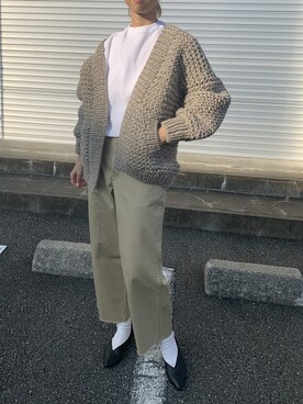 「ALLUMER（アリュメール）のアイテム」を使った、jeansfactoryさん（レディース・162cm）の冬コーディネート