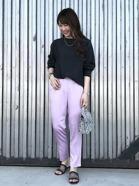「DOLLY SEAN（ドリーシーン）のアイテム」を使った、jeansfactoryさん（レディース・155cm）の夏コーディネート