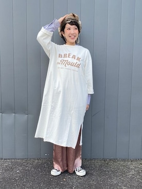 「halo commodity（ハロ　コモディティー）のアイテム」を使った、jeansfactoryさん（レディース・155cm）の秋コーディネート