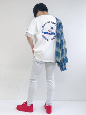 「エンドレスサマー」｜jeansfactoryさん（メンズ・167cm）の春コーディネート