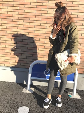 Ayaaaaa♥さん（レディース・156cm）の冬コーディネート