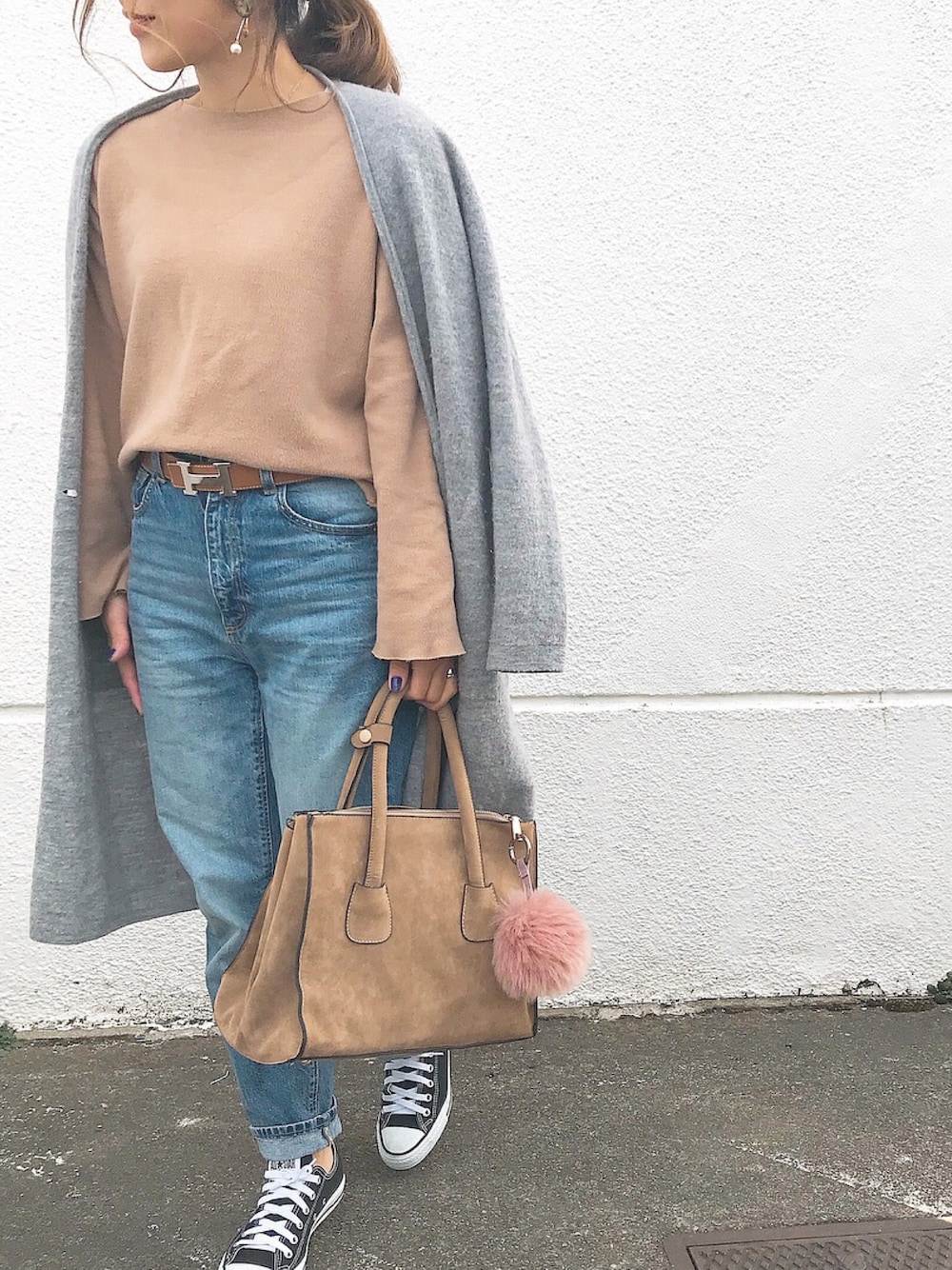 極美品★HERMES★ガウン★ホワイトコーデ★ベルト付★ニット★コート Cashmere wrap coat - White | Hermès Mainland China