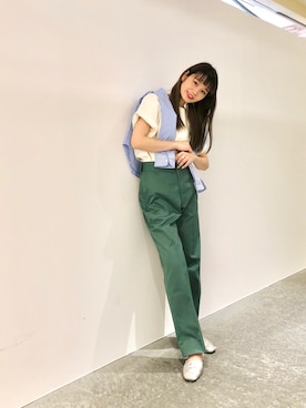 「kbf_ootd」｜ricoさん（レディース・160cm）の春コーディネート