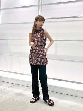 「kbf_ootd」｜ricoさん（レディース・160cm）の春コーディネート