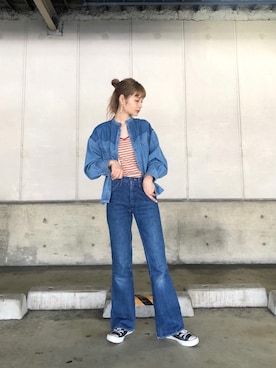 ricoさん（レディース・160cm）の春コーディネート