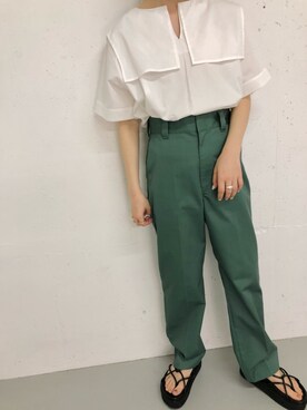 「kbf_ootd」｜ricoさん（レディース・160cm）の春コーディネート