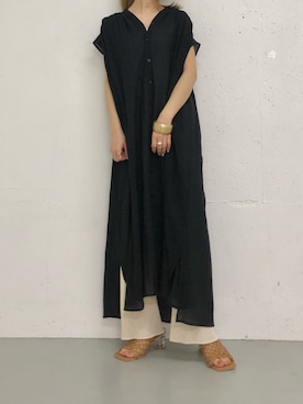 「KBF+（ケービーエフプラス）のアイテム」を使った、ricoさん（レディース・160cm）の春コーディネート