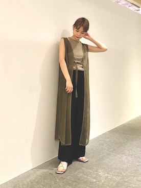 ricoさん（レディース・160cm）の夏コーディネート