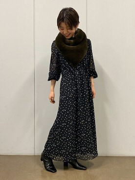 ayakaさん（レディース・151cm）の冬コーディネート