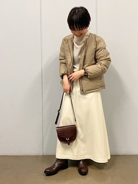 ayakaさん（レディース・151cm）の冬コーディネート