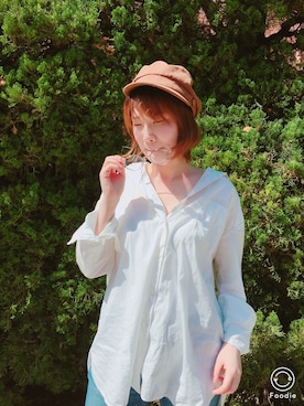 「SETTO（セット）のアイテム」を使った、Akiさん（レディース・160cm）の夏コーディネート