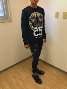 「おとなコーデ」｜「アイテム（スウェット）」を使った、たかのり（相互follow）さん（メンズ・170cm）の秋コーディネート