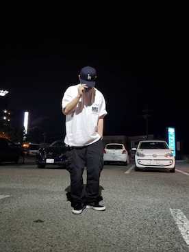 「鼻油」｜nan10naさん（メンズ・181cm）の春コーディネート