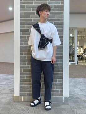 Mei メイ Solid Msffaden Sandal ソリッド ストラップ サンダル メンズを使った人気ファッションコーディネート Wear
