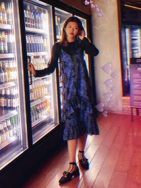 「NOのアイテム（ワンピース/ドレス）」を使った、冬日煎饺H_Vladaさん（レディース・168cm）の秋コーディネート