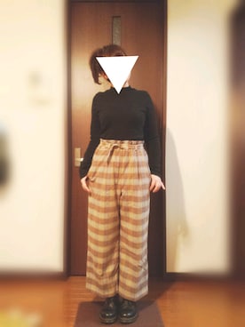 moezouさん（レディース・159cm）の冬コーディネート