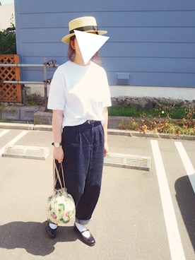 moezouさん（レディース・159cm）の夏コーディネート