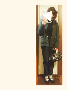 「BEAU'RE SECOND（ビュレセカンド）のアイテム」を使った、moezouさん（レディース・159cm）の秋コーディネート