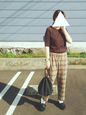 moezouさん（レディース・159cm）の秋コーディネート