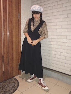 「usedのアイテム（シャツ/ブラウス）」を使った、アイさん（レディース・162cm・20代）の夏コーディネート