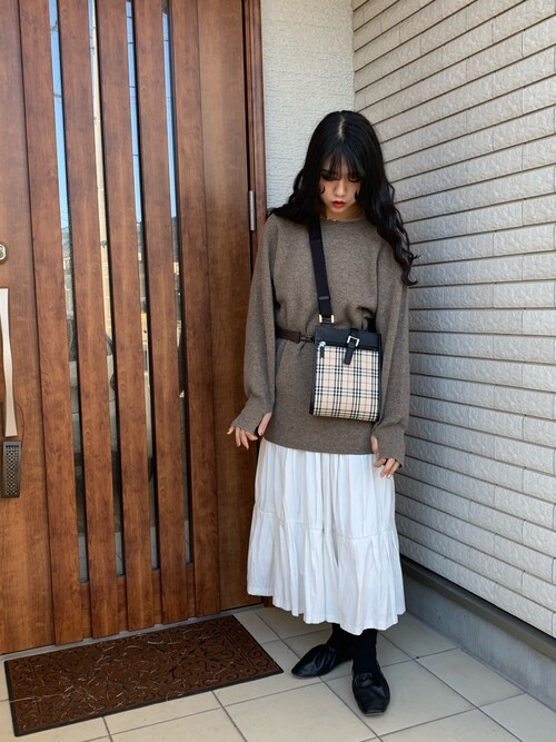 ニット/セーター ROKU / SHOULDER 2HOLE KNIT 6（ロク）の「＜6(ROKU)＞SHOULDER 2HOLE KNIT/ニット（ニット