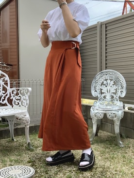 「PHILIPPE AUDIBERT（フィリップ オーディベール）のPHILIPPE AUDIBERT / リング（リング）」を使った、アイさん（レディース・162cm・20代）の夏コーディネート