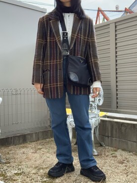 「アイテム（リング）」を使った、アイさん（レディース・162cm・20代）の冬コーディネート