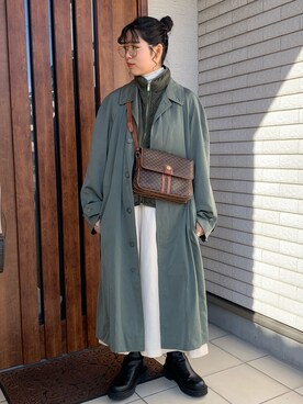 「アイテム（リング）」を使った、アイさん（レディース・162cm・20代）の冬コーディネート