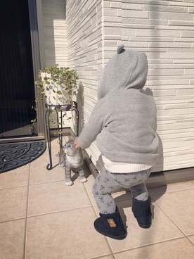 chihaさん（キッズ・80cm）の春コーディネート