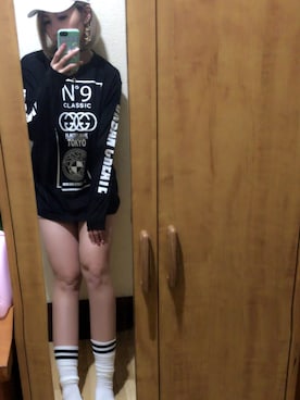 「Yves Saint Laurent（イヴサンローラン）のアイテム（アクセサリー）」を使った、Sako   7♡darlinさん（レディース・169cm）の夏コーディネート