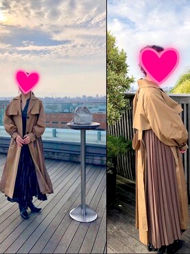 「LAURA DI MAGGIO（ローラディマッジオ）のアイテム」を使った、miuさん（レディース・162cm）の秋コーディネート
