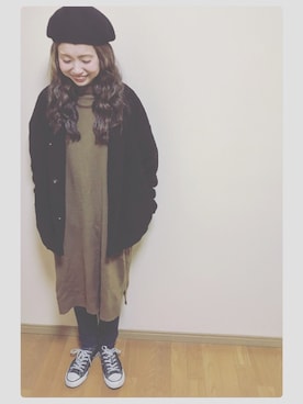 tomopuuさん（レディース・152cm）の秋コーディネート