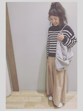 tomopuuさん（レディース・152cm）の冬コーディネート