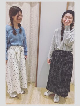 「みつあみ」｜tomopuuさん（レディース・152cm）の冬コーディネート