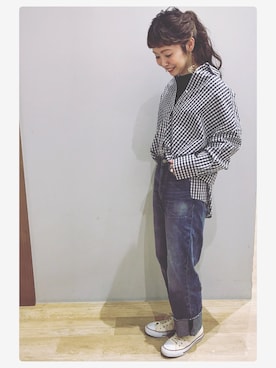 tomopuuさん（レディース・152cm）の春コーディネート