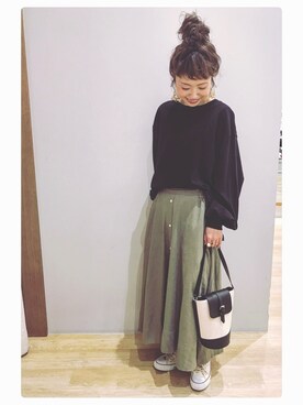 tomopuuさん（レディース・152cm）の春コーディネート