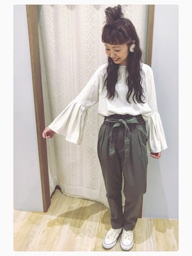 tomopuuさん（レディース・152cm）の春コーディネート