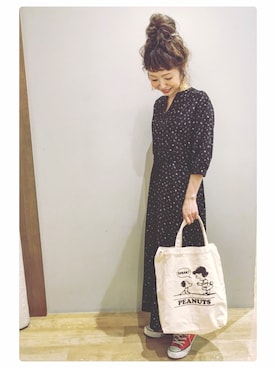「赤コンバース」｜「アイテム（財布/小物）」を使った、tomopuuさん（レディース・152cm）の春コーディネート