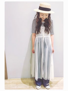 「イオンモール新小松」｜tomopuuさん（レディース・152cm）の春コーディネート