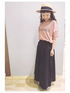 「イオンモール新小松」｜tomopuuさん（レディース・152cm）の夏コーディネート