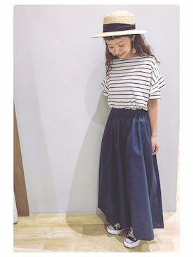 tomopuuさん（レディース・152cm）の夏コーディネート