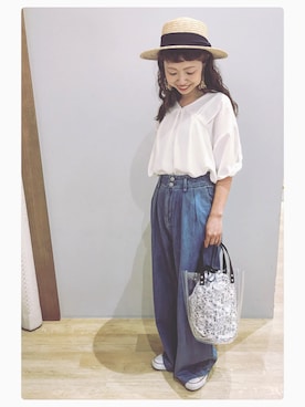 tomopuuさん(レディース・152cm)の夏コーディネート