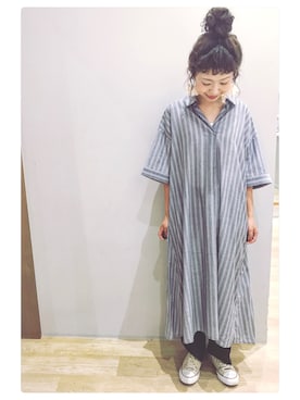 tomopuuさん（レディース・152cm）の夏コーディネート