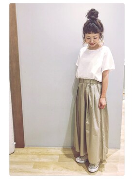 tomopuuさん（レディース・152cm）の夏コーディネート