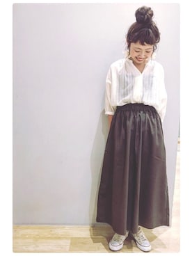 tomopuuさん（レディース・152cm）の夏コーディネート