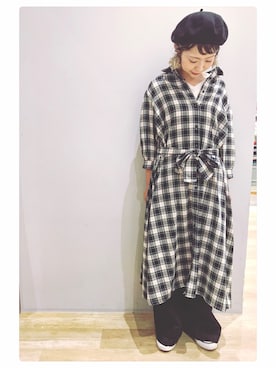 「NiCORON（ニコロン）のアイテム」を使った、tomopuuさん（レディース・152cm）の夏コーディネート