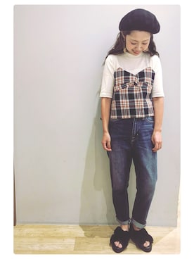 tomopuuさん（レディース・152cm）の夏コーディネート