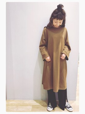 tomopuuさん（レディース・152cm）の秋コーディネート